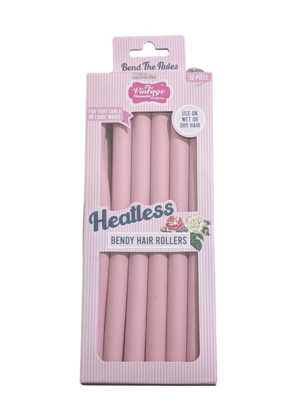 Marshalls Pink Bendy Hair Rollers